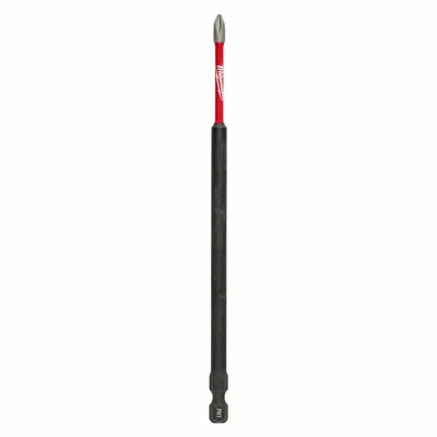 MILWAUKEE Impact Driver Bit: Impact Driver Bit, Imperial, PH1 Bit Industry Size, #1 Bit Size - Impact Bits