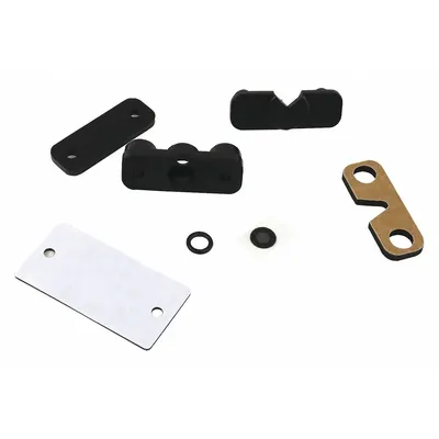 HUBBELL GAI-TRONICS Microphone Kit: Plastic, Repl Kits, Red Alert Phones, Black - Replacement Kits