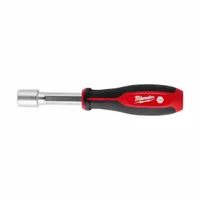 MILWAUKEE Nut Driver: Straight, HollowCore™, SAE, Without Magnetized Tip, Std, Hollow Hex Nut Driver (MPN 48-22-2457)