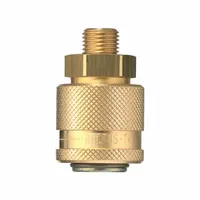 PARKER Quick Connect Socket: 3/8 in Body Size, 1/2 in Hose Fitting Size, 1/2"-14 Thread Size, Ball (MPN 30KAAN21SPN)