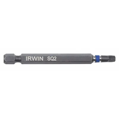 IRWIN Power Bit: Power Bit, Imperial/Metric, #2 Bit Size, S2 Bit Industry Size - Impact Bits