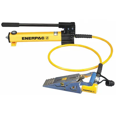 ENERPAC Hydraulic Spreader Set: 16 ton Nominal Capacity, 0.39 in Tip Clearance - Lift Wedge Ram & Pump Sets