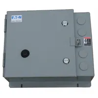 EATON NEMA Magnetic Motor Starter: Non-Reversing, 3 Poles, NEMA Size 1, 27 A, 120V AC Coil (MPN ECN0518AAA-R63/C)