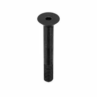 Socket Flat Head Screw: 1/4"-20 Thread Size, 1 3/4 in Lg, Flat, Black Oxide, Alloy Steel, 100 PK (MPN 25C175KFC)