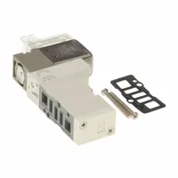 Solenoid Air Control Valve: Five-Way / Two-Position, SYJ3000, Single Solenoid, 24V DC, Plug-In (MPN SYJ3143-5LOU-Q)