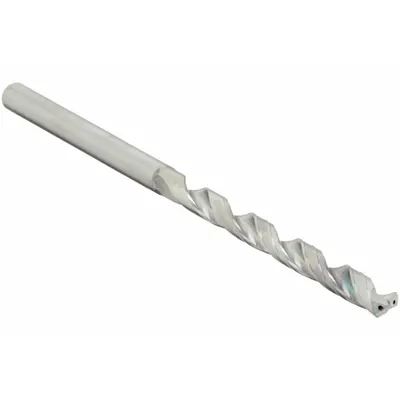 OSG A BRAND Extra Long Drill Bit: 2 mm, 75 mm Overall Lg, 140° X-Thinning Point - Coolant-Through Solid Carbide Extended-Length Drill Bits for Steel & Cast Iron
