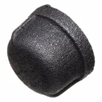 Cap: 1 1/4 in, Threaded, Class 150, 150 psi @ 72°F, Cap, Malleable Iron (MPN ZUSA-PF-23058)