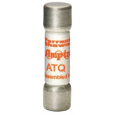 MERSEN Fuse: ATQ Series, Midget, Time-Delay, 150 mA, 500 V AC, 13/32 in x 1 1/2 in - Time-Delay Cylindrical Fuses