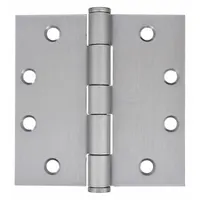 BEST Butt Hinge: Steel, Full Mortise, 1 3/4 in Leaf Wd (MPN F179NRP 4X4 DOOR HINGE 26D STL)