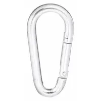 LUCKY LINE PRODUCTS Interlocking Snap: 1 Snaps, 280 lb Working Load Limit, Solid Gate, Steel (MPN 4FCN7)