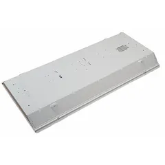 LED light fixture for modular in-plant offices. Measures 4 ft x 2 ft and operates at 120 V AC nominal voltage. Not pre-wired; cover plate not included. Compatible with Porta-King Modular In-Plant Office series.