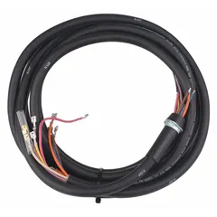 Replacement pendant cord for CM Lodestar MDT (635) electric chain hoists. Provides the control interface for raising, lowering, and positioning loads in industrial lifting applications such as manufacturing, warehousing, and assembly lines.