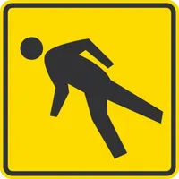 Traffic Sign: 30 in x 30 in Nominal Sign Size, 30 in x 30 in Nominal Sign Size (W x H), Aluminum (MPN G-15376-HI_30x30)