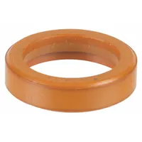 This TWECO nozzle insulator electrically isolates the nozzle from the MIG gun body to prevent stray arcing. Designed for use with HD24 nozzle series and compatible with Spray Master 350/450 Series MIG guns. Part number 16601836