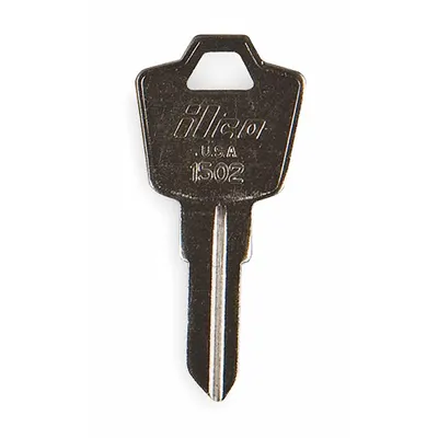 KABA ILCO Key Blank: Compatible with ESP Locks, Key ID # 1502, 5 Pins, Brass - Door Lock Key Blanks