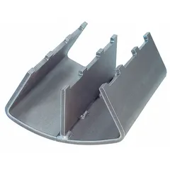 Steel roller-mount insulation heat shield designed to protect pipe insulation from crushing and wear at support points. Fits pipe sizes 4 in to 5 in with 4 in insulation thickness and 4 in insulation outside diameter. Overall length is 12 in. Suitable for use in industrial piping systems where insulation support is required.
