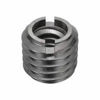 E-Z LOK Self Locking Thread Insert: Heavy Wall, #10-24 Int Thrd Sz, M8-1.25 Ext Thrd Sz, Steel, 5 PK (MPN 550-1024 -PK5)