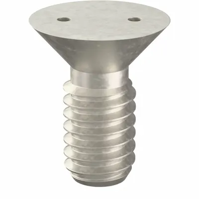 TAMPER-PRUF SCREW Tamper Resistant Screw: #8-32 Thread Size, 3/8 in Lg, Stainless Steel, Plain - Flat Head Tamper-Resistant Machine Screws