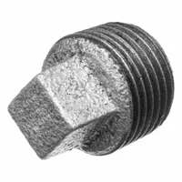 USA INDUSTRIALS Plug: Plug, 150 psi @ 72°F, 3/8 in, NPT Threaded, Malleable Iron (MPN ZUSA-PF-23263)