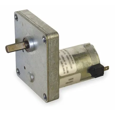 Dayton Gearmotor: Parallel, 12V DC, TENV, 4.5 RPM, 38.1 in-lb Max Torque, 931:1 - Parallel Shaft Subfractional DC Gearmotors