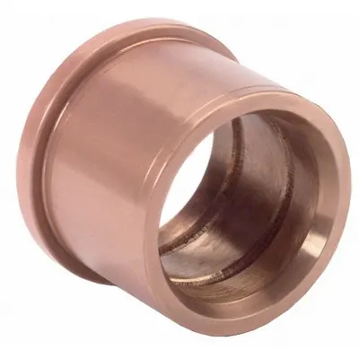 PCS Ejector Bushing: Steel, 1.552 in Outside Dia, 1.001 in Inside Dia, 1.75 in Overall Lg - Bronze-Plated Straight Ejector Bushings