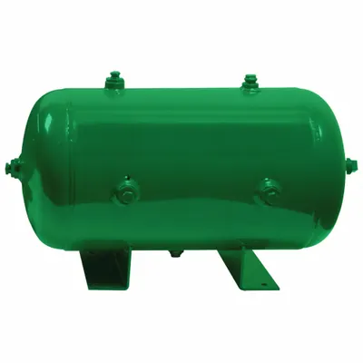 SPEEDAIRE Air Tank: 2 gal Tank Capacity, 175 psi Max Op Pressure, Horizontal - Horizontal Stationary Air Tanks