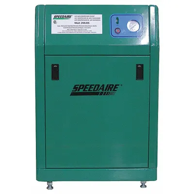 SPEEDAIRE Electric Air Compressor: 2 hp, 1 Stage, Hot Dog, 0.5 gal, 6.2 cfm, 150 psi - Splash Lubricated Stationary Electric Air Compressors