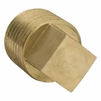 PARKER Plug: Plug, 1/8 in, NPT Threaded, 1,000 psi, 19/32 in Lg, C37700 Brass (MPN 211P-2)