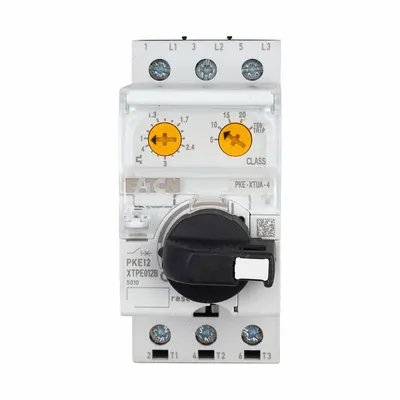 EATON Manual Motor Protector: Non-Reversing, 3 Poles, 4 A, Electronic Protection - Non-Reversing Starters with Electronic Overloads