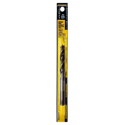 EAZYPOWER Brad Point Drill Bit: 3/8 in Drill Bit Size (MPN 88664) - High-Speed Steel Brad-Point Drill Bits