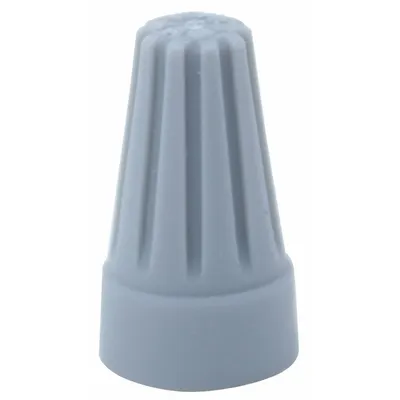 BUCHANAN Twist-On Wire Connectors: Gray, Wire Sizes 16 AWG – 14 AWG, 300 V, 500 - General Purpose Wire Connectors
