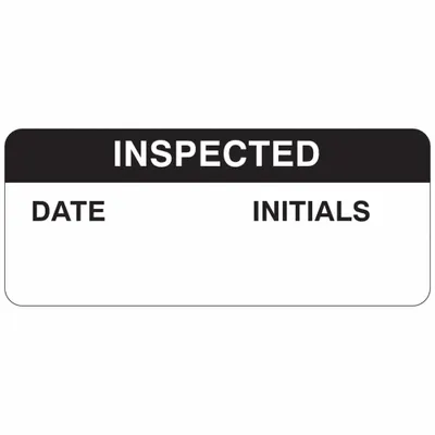 BRADY Inspection Label 82587 - Safety