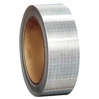 Reflective Tape: Marine, White, 2 in Wd, 50 yd Lg, Acrylic (MPN 18578)