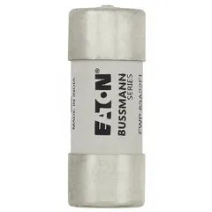 Fast-acting cylindrical fuse rated 40 A at 700 V AC and 700 V DC. Non-indicating design for overcurrent protection in power semiconductor circuits. Suitable for use in drives, inverters, and UPS systems requiring rapid interruption.