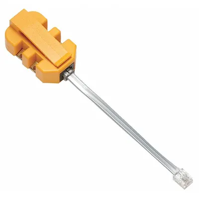 FLUKE NETWORKS In-Line Modular Adapter: Quick Connection to Modular Telephone Jacks - Telephone Line Test Set Accessories