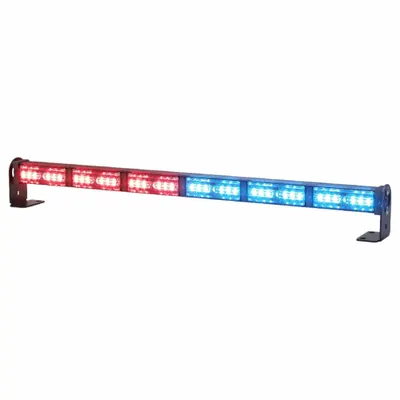 CODE 3 Warning and Directional Light Stick: Combo Warning and Directional Light, Blue/Red - Combination Warning and Directional Lighting