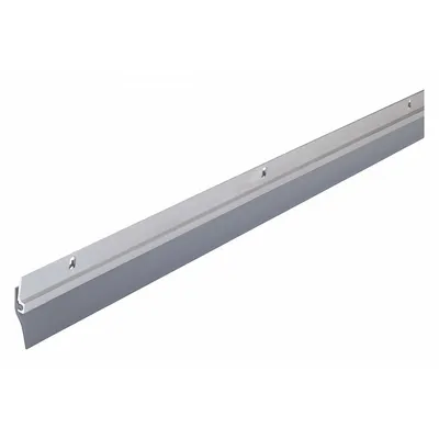 OEM APPROVED VENDOR Door Sweep, Single Fin Insert, Aluminum, 36 in Lg, 1/2 in Wd - Door Sweeps