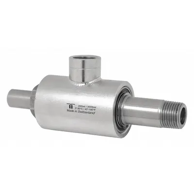 MOSMATIC Rotary Union: Elbow, Plain 304 Stainless Steel, 1 Passages - Stainless Steel Rotating Joints & Unions