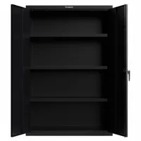 STRONG HOLD Cabinet: 48 in x 24 in x 72 in, Swing Handle & Electronic Lock/Keyed Lock/Padlock Hasp (MPN 46-243-EK-P)