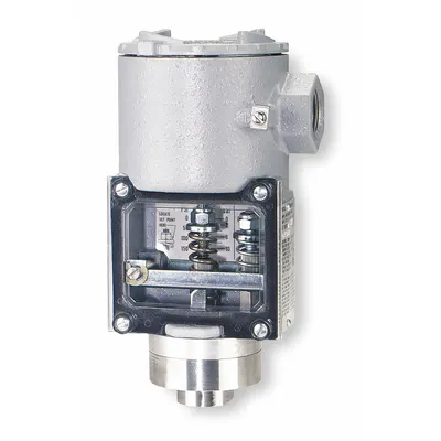 MERCOID Pressure Switch: 30 psi – 500 psi, SA1100 Series, 1 Pressure Connection Ports - Hazardous-Location Machine Tool Pressure Switches