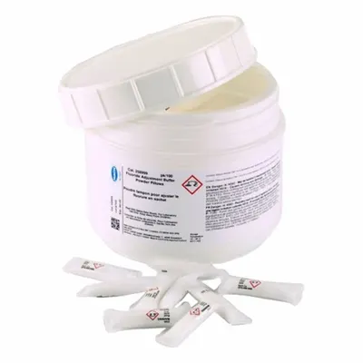 HACH Fluoride Ionic Strength Adjustor: Powder, 0.01 mg/L to Saturated, Pack - Ion Specific Standards