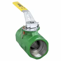 SHARPE Manual Two-Way Ball Valve: 3 in, Ductile Iron, Straight, FNPT x FNPT, Std Port Ball Port (MPN 4353014980)