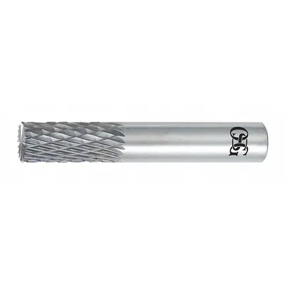 OSG Solid Router Bit: Diamond Cut, End Mill, 5/8" Cut Dia, 1-1/4" LOC (MPN 415-6250) - Diamond-Pattern Router Bits for Steel & Hardened Steel