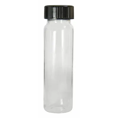 QORPAK Vial: 22 mL, Includes Closure, Phenolic, 23 mm Body Dia, Square - Glass Sample Vials