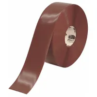 Floor Marking Tape: Extra-Durable, Solid, Brown, 3 in x 100 ft, 50 mil Tape Thick, Mighty Line® (MPN 3RBRN)