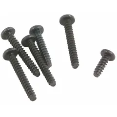 Replacement housing screw for securing the housing on Master Appliance power tools. Compatible with models 3KH79, 3W771, 5PYP5, 6NE91, 6NE92, and 6NE97, as well as the PH-1200K heater. Package includes 6 screws for maintenance or repair.