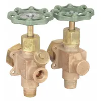 PENBERTHY Gagecock: Bronze, 3/4 in Compatible Gauge Glass Dia, -20°F Media Temp (Min), Steel, 1 PR (MPN N7BB)