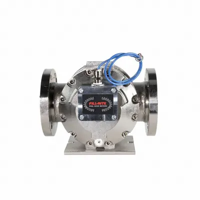 FILL-RITE Positive Displacement Flowmeter: Rotary Positive Displacement Meter, Inline - Custody Transfer Rated Oval Gear Flowmeters