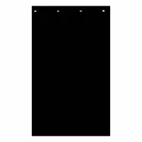Mudflaps: Polymer, 40 in Ht, 24 in Wd, 5/32 in Thick, Black, 1 PR (MPN RC40PPBPKGD)