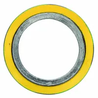 Spiral Wound Flange Gasket: Graphite Filler, 316L Stainless Steel Winding, For 1 1/4 in Pipe (MPN CG)